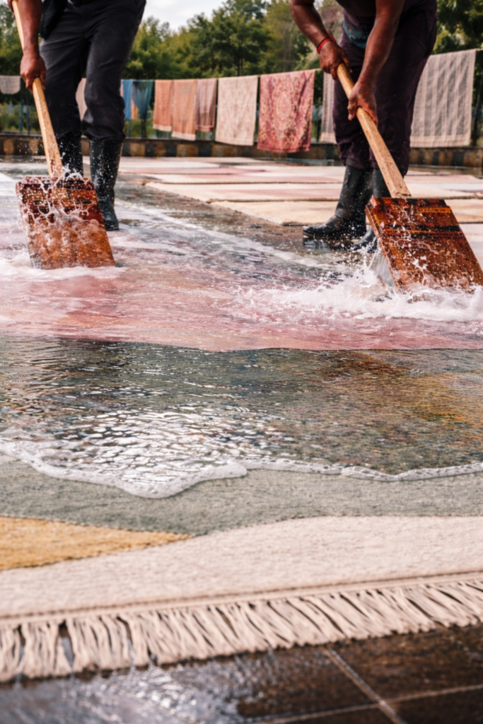 How to Clean a Rug at Home