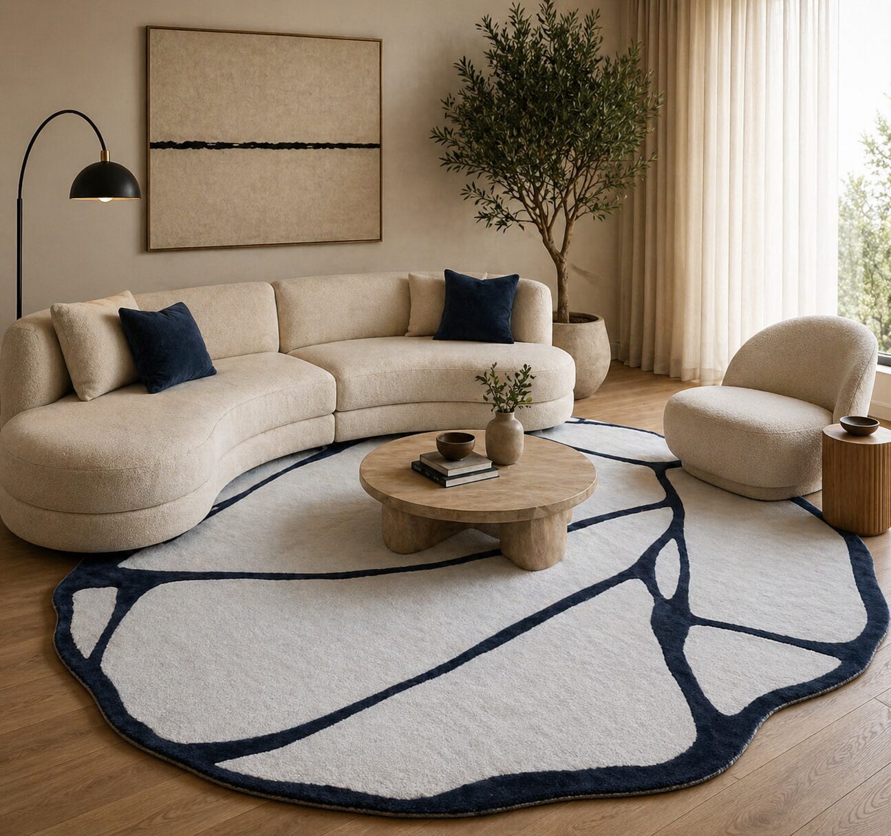 hand tufted rug