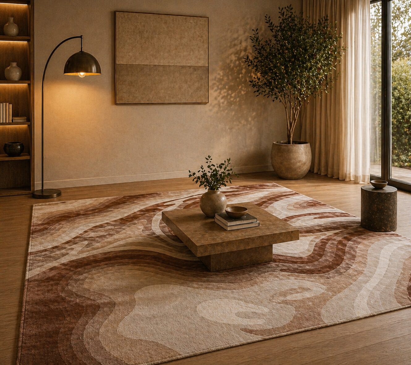 hand tufted rug