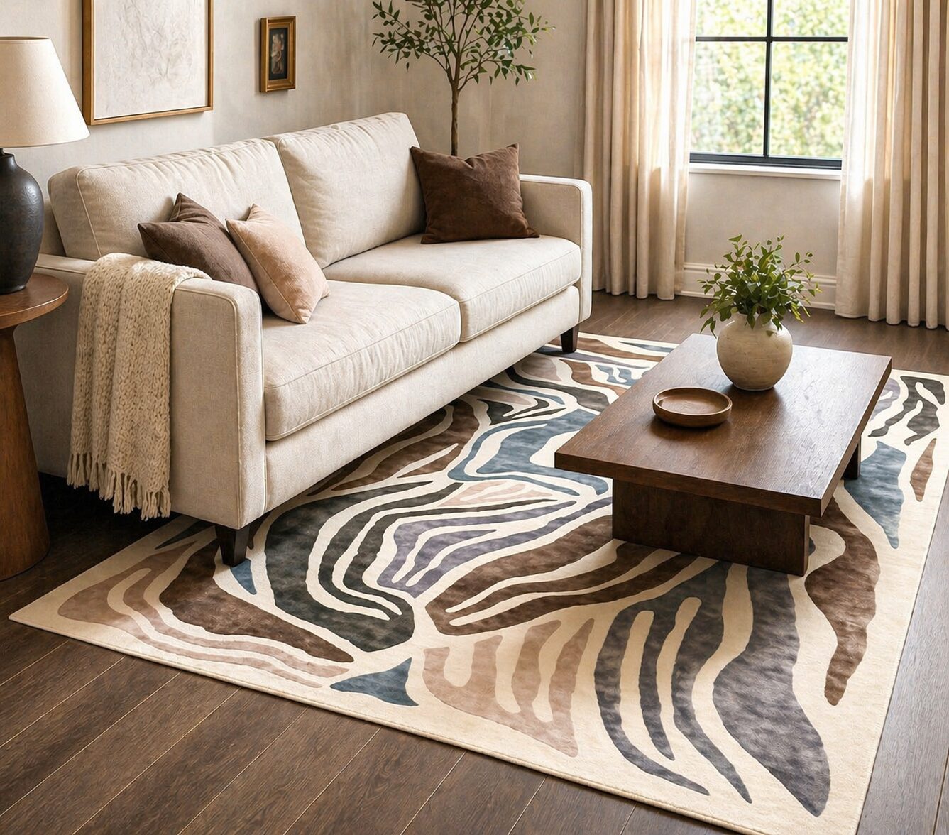 hand tufted rug